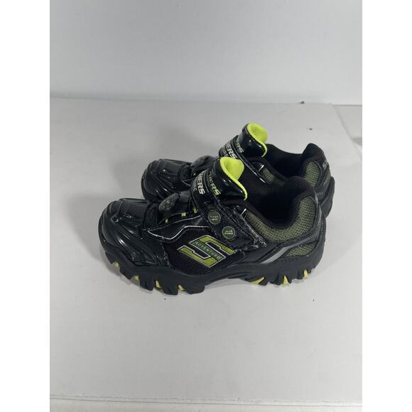Skechers HOT-LIGHTS Damager II Adventurer Shoe Sneaker Boys Toddler Sz 11.5 READ - Picture 1 of 9